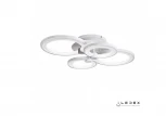 Потолочная люстра iLedex Ring A001/4 WH