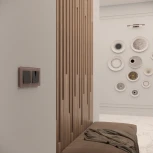 Рамка на 2 поста Favorit (латте, стекло) Werkel W0021142 (a058819)