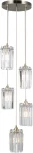 Подвесной светильник хрустальный Moderli Levi V10761-5P (220V, на проводе)