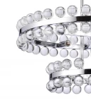 Потолочная люстра ярусная на штанге Vele Luce Baldassare VL4143L09 (220V, шарики, круглые, кольцо)