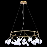 Подвесная люстра Natali Kovaltseva Grace 75125/8С GOLD SATIN