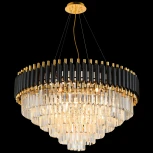 Подвесная люстра Natali Kovaltseva Darian 76017/12C GOLD BLACK