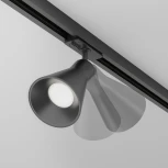 Трековый светильник Virar Unity GU10 10Вт (однофазный) Maytoni Technical TR022-1-GU10-B (220V, круглые)