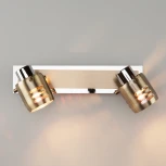 Спот Eurosvet 23463 23463/2 хром / античная бронза