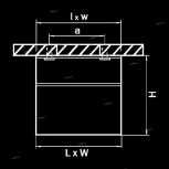 Встраиваемый точечный светильник Lightstar Ottico qua 214420 (220V)
