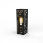 Лампочка светодиодная G9 3 Вт 280 lm 2700K теплое желтое свечение Gauss 107309103