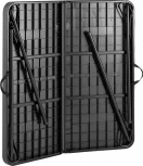 Комплект раскладного стола и стульев Кейт черный Stool Group арт.УТ000038896