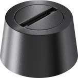 Чаша накладная для двойного вывода ленты черная Maytoni Accessories for system Parity TRA130CRDuo-B