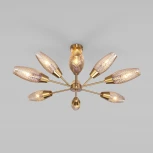 Потолочная люстра на штанге Eurosvet Thalia 60140/9 золото (220V)