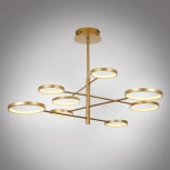 Потолочная люстра на штанге MyFar Eva MR1221-8CL (LED, 220V)