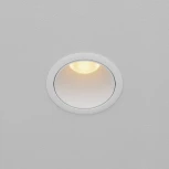 Встраиваемый светильник Maytoni Dip DL116-10W-2.7K-W (LED, 220V, круглые)