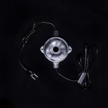 Тороидальный Трансформатор 30W с Выпрямителем для Нитей 24В, до 600 LED, Провод Черный Каучук, IP65