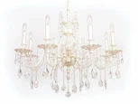 Подвесная люстра 3118/8 SV (220V, на цепи, свеча)