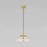 Подвесной светильник латунь Eurosvet Thasos 40342 LED (220V, на проводе, круглые)