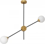Потолочная люстра на штанге V3988-1/2PL Vitaluce (220V, шар)