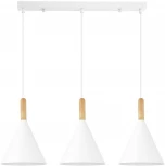 Светильник подвесной Evoluce Arket SLE1255-503-03 Белый/Белый E27 3*40W (220V, на проводе)