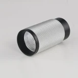 Точечный накладной светильник iLedex Delta 1954-10W-3000K-36 BK+SL (220V, круглые)