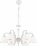 Подвесная люстра Arte Milano AM341837 341837/6 WT+SL (220V, на цепи)
