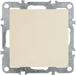 Выключатель одноклавишный (слоновая кость) Stekker Эрна 39322