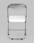 Стул складной Stool Group ДЖОН металлик, белый УТ000008059