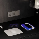 Выключатель трехклавишный (шелк) Voltum S70 VLS030104