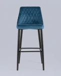 Стул барный Stool Group Диего велюр пыльно-синий УТ000025320