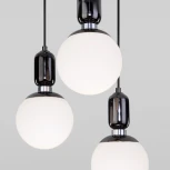 Подвесной светильник Eurosvet Bubble 50151/3 черный жемчуг (220V, на проводе, шарики)