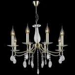 Подвесная люстра Reluce 03953-0.4-08 AB (220V, подвески, на цепи, подсвечник, свеча)