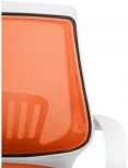 Компьютерное кресло Woodville Ergoplus orange / white 15373