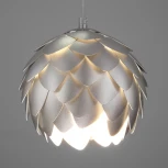 Подвесной светильник артишок 304/3 Bogate's Cedro серебро / хром (220V, на проводе)