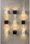 Настенный светильник Lucide Xia 17293/02/31 (LED, 220V, куб, IP54)