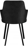 Стул 245 поворотный, К21 черный, ножки черные Dikline 00-00064811