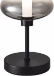 Настольная лампа ST Luce Perlina SL6119.404.18 Черный/Дымчато-Серый LED 1*18W 3000K (220V, бусы)