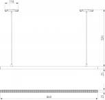 Трековый светильник магнитный Elektrostandard Slim Magnetic 85107/01 36W 4000K Vilo (чёрный) (LED, 48V)