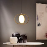 Подвесной светильник Arvet Горизонтальный Золото ImperiumLoft Arvet01 (179643-26) (LED, 220V, на проводе)