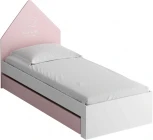 Кровать Campi light ОГОГО (арт.341329), (ЛДСП/Розовый)