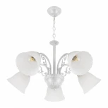 Подвесная люстра Arte Milano Amalfi-8544 338544/5 WT+SL (220V, на цепи)