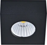 Накладной светильник Donolux Mono DL18812/7W Black SQ (LED, 220V, IP44)