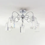 Потолочная люстра Citilux Синди CL330151 (220V, хрусталь)