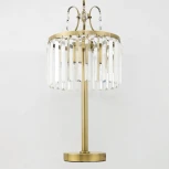 Настольная лампа Citilux Инга CL335833 (220V, хрусталь, подвески, выключатель)