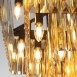 Подвесная люстра Citilux Мартин CL332242 (220V, хрусталь, на цепи)