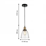 Подвесной светильник Favourite Cascabel 1874-1P