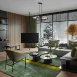 Торшер Freya Tower FR5537FL-L7B (LED, 220V, выключатель)