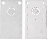 Комплект заглушек торцевых для накладного шинопровода iLedex Vision48/22 END CAP 4822-025-WH (2 шт)