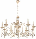 Подвесная люстра Arte Milano AM346109 346109/10 FGD (220V, подвески, на цепи, подсвечник, свеча)