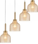 Подвесной светильник 11039/12P Amber Indigo Caramella V000435