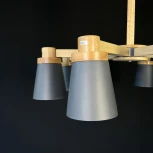 Потолочная люстра на штанге Prop 3 Grey ImperiumLoft Prop01 (191988-23) (220V)