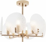 Потолочная люстра на штанге Arte Milano Sorrento-0409 370409/6/390 GD (220V, свеча)