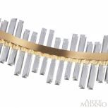 Подвесная люстра Arte Milano Venezia 312033/D1000 BS (регулировка яркости, LED, 220V, хрусталь, пульт управления, на тросе, круглые)