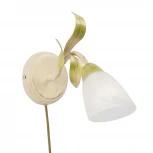 Бра Vitaluce V1535/1A (220V, выключатель, листья)